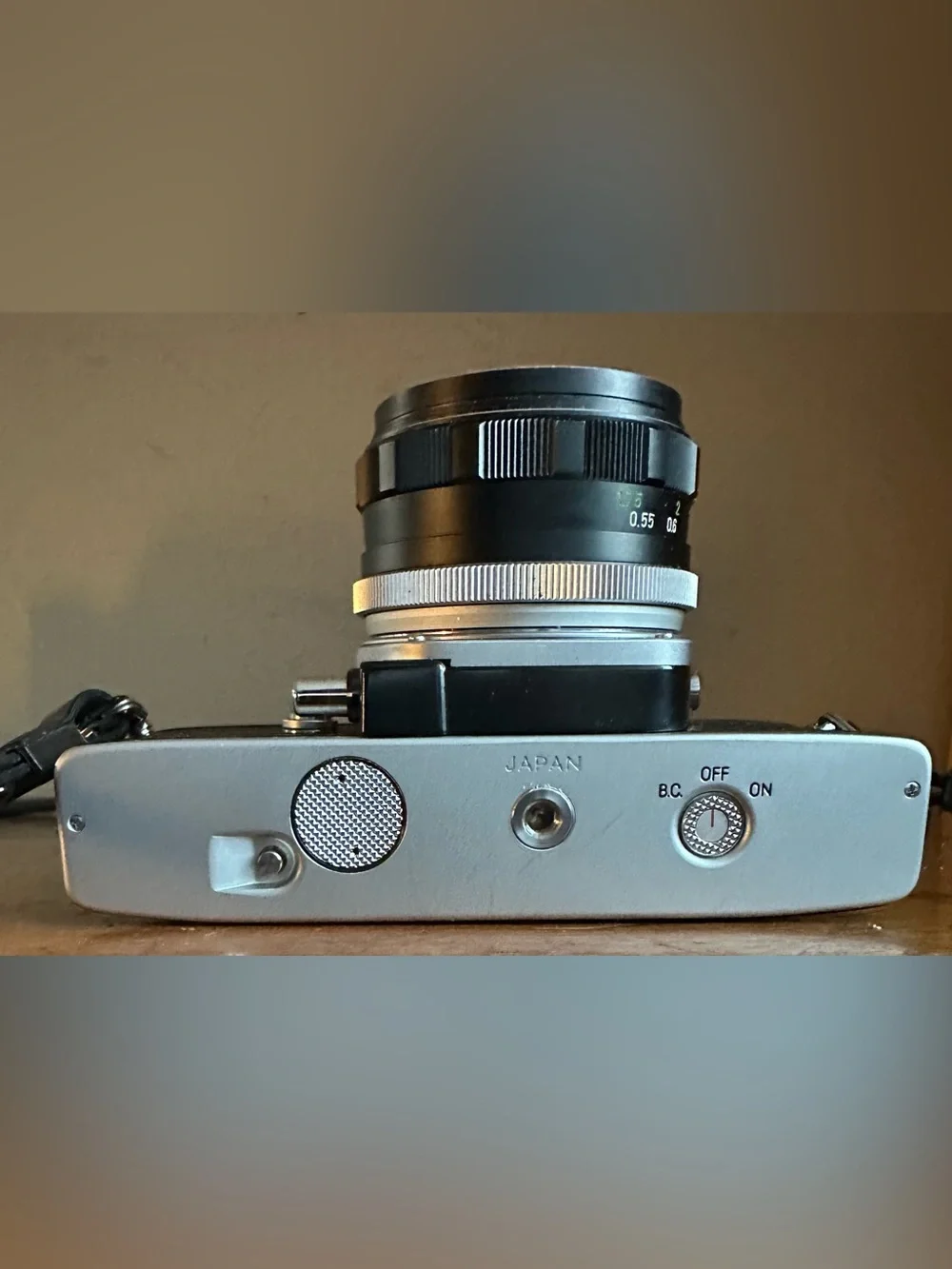 Minolta SR-T 101 35mm SLR Camera - Silver and Black